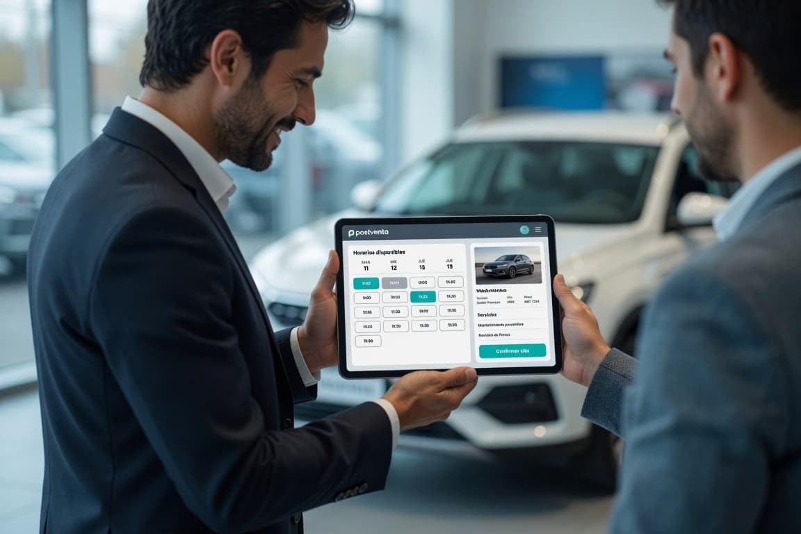 Postventa automotriz — agendamiento